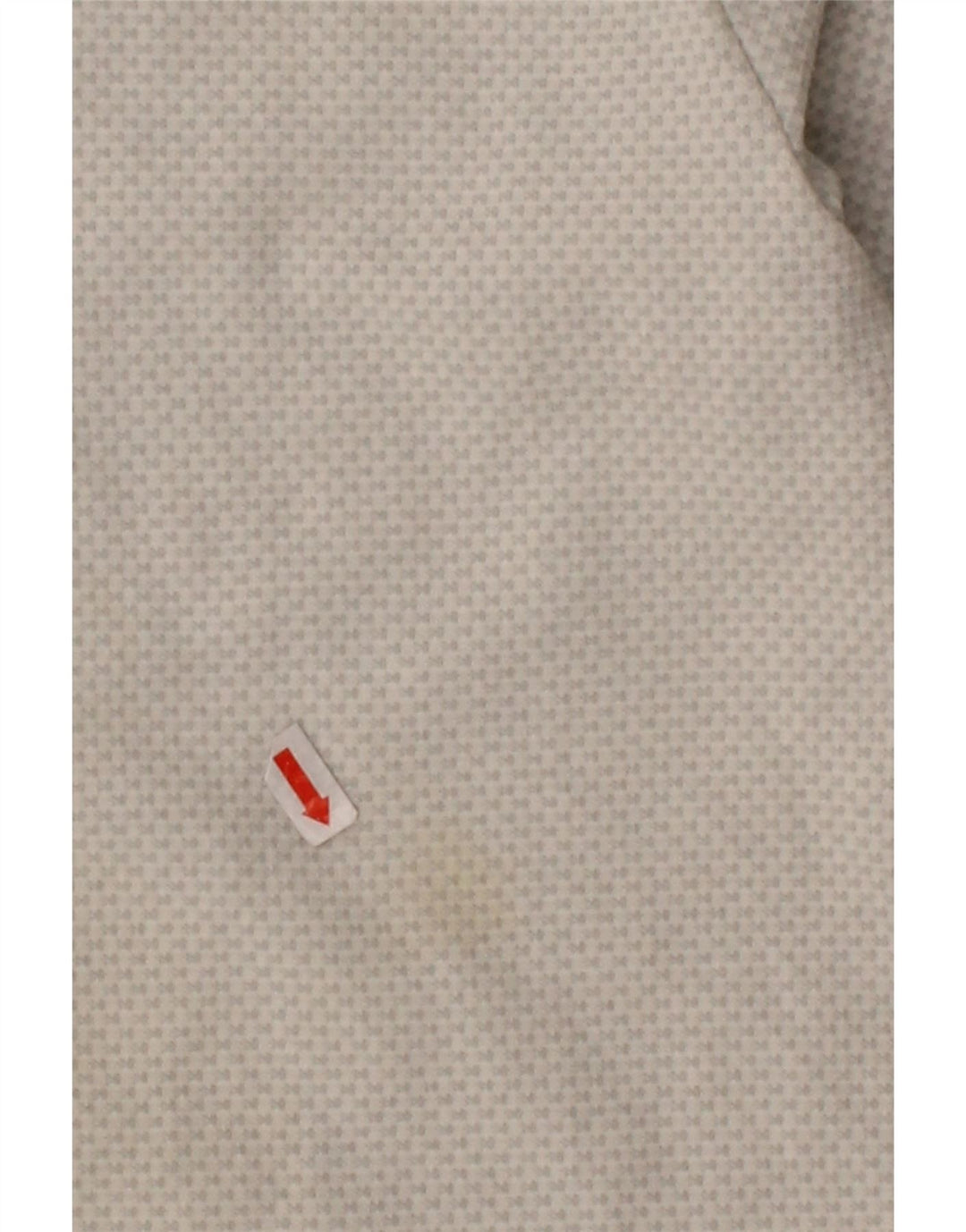 Camisa polo masculina ZARA pequena algodão cinza