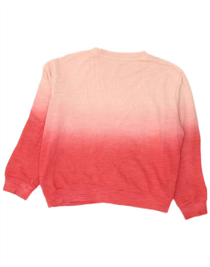 Suéter feminino Marks & Spencer Reino Unido 14 bloco colorido rosa médio