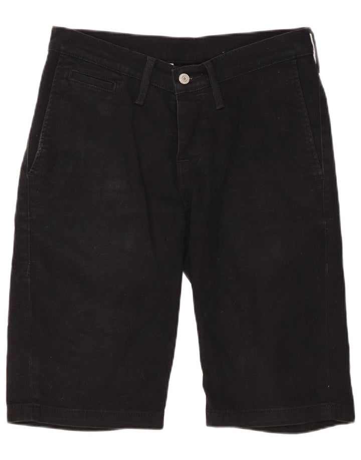 Shorts jeans masculino Levi's W30 médio algodão preto