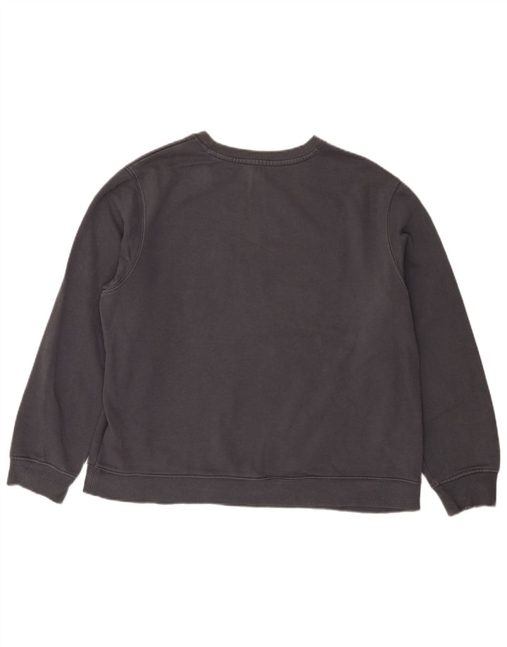 Suéter feminino Marks & Spencer com gráfico de fim de semana Reino Unido 14 grande preto