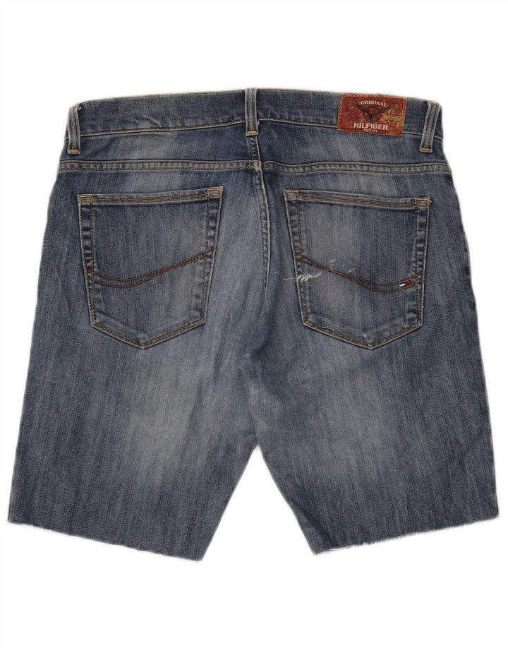 Shorts jeans feminino Tommy Hilfiger W34 grande azul