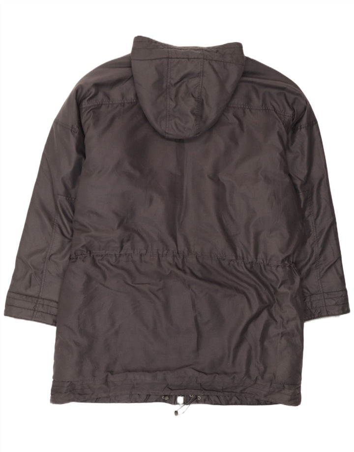Casaco corta-vento masculino Nike com capuz UK 45/47 XL preto poliéster