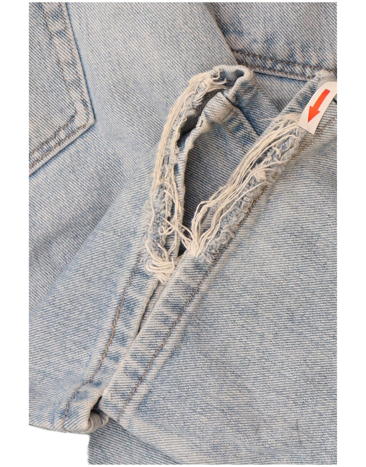 Wrangler masculino relaxado ajuste jeans retos W34 L32 algodão azul