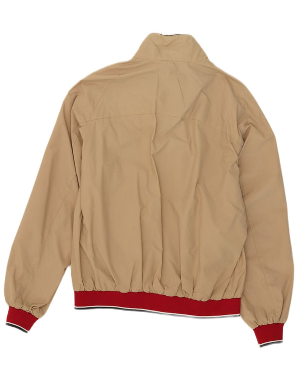 North Sails Mens Rain Jacket UK 42 XL Beige Colourblock Nylon