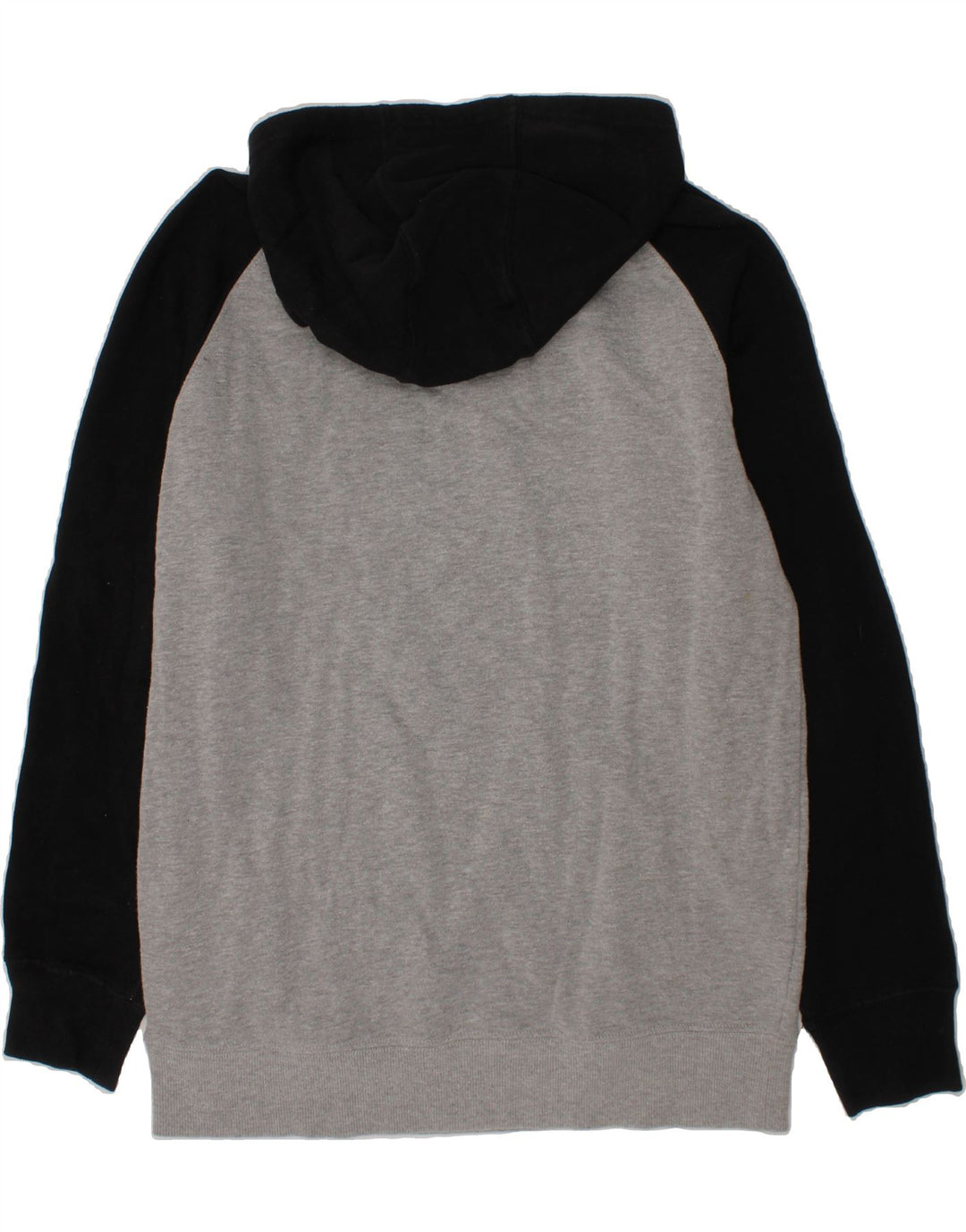 LEVI'S Boys Hoodie Jumper 13-14 Years XL Grey Colourblock Cotton Vintage Levi's and Second-Hand Levi's from Messina Hembry 