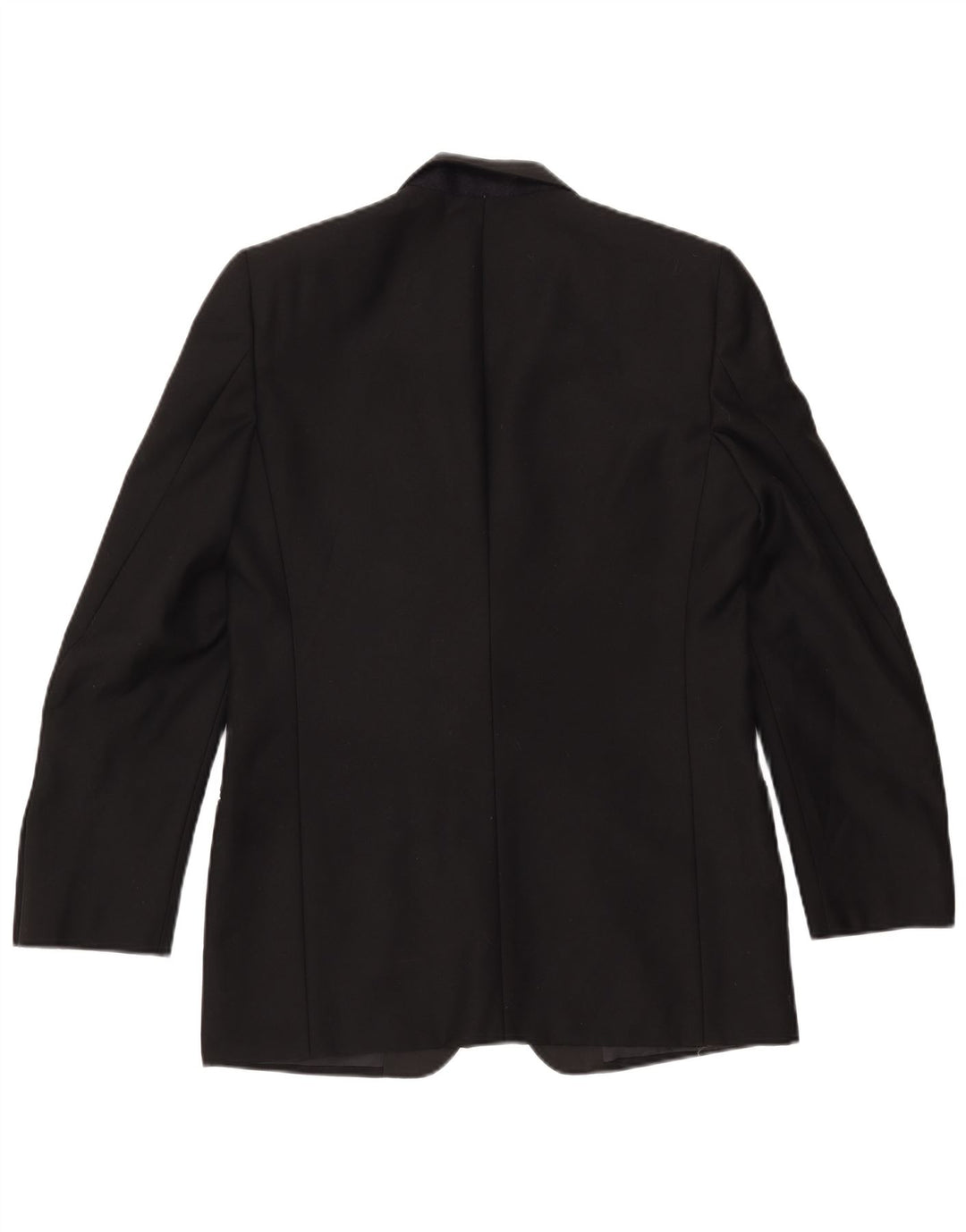 Jaqueta blazer masculina DEL MARE 1911 com 1 botão Reino Unido 38 médio preto