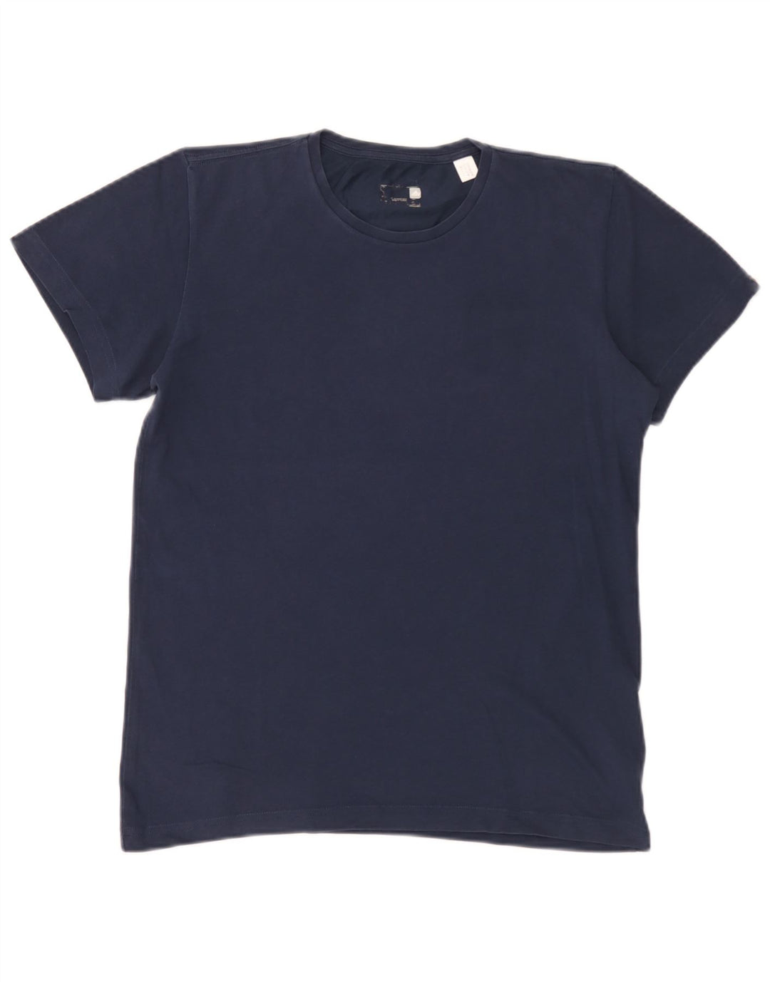 Adidas Mens Graphic T-Shirt Top Pequeno Algodão Azul Marinho