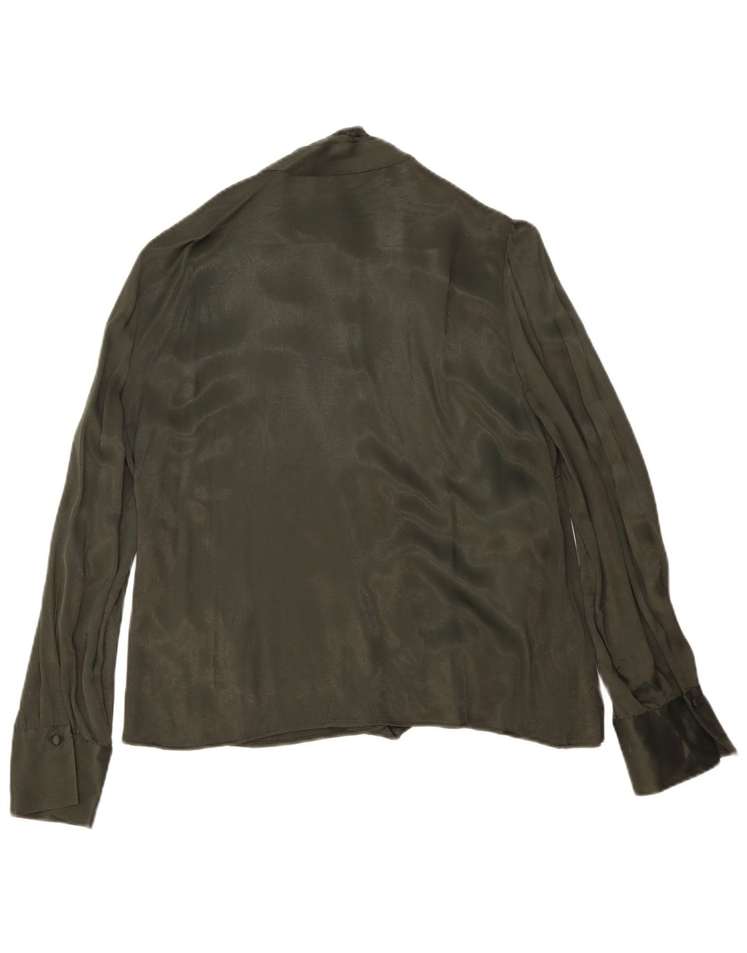 Blusa camisa feminina Zara UK 18 XL verde