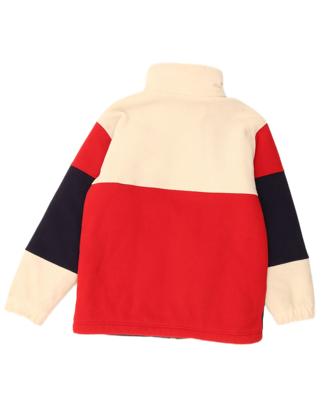 Jaqueta masculina de lã CRANE Loose Fit UK 36 pequeno bloco colorido multicolorido