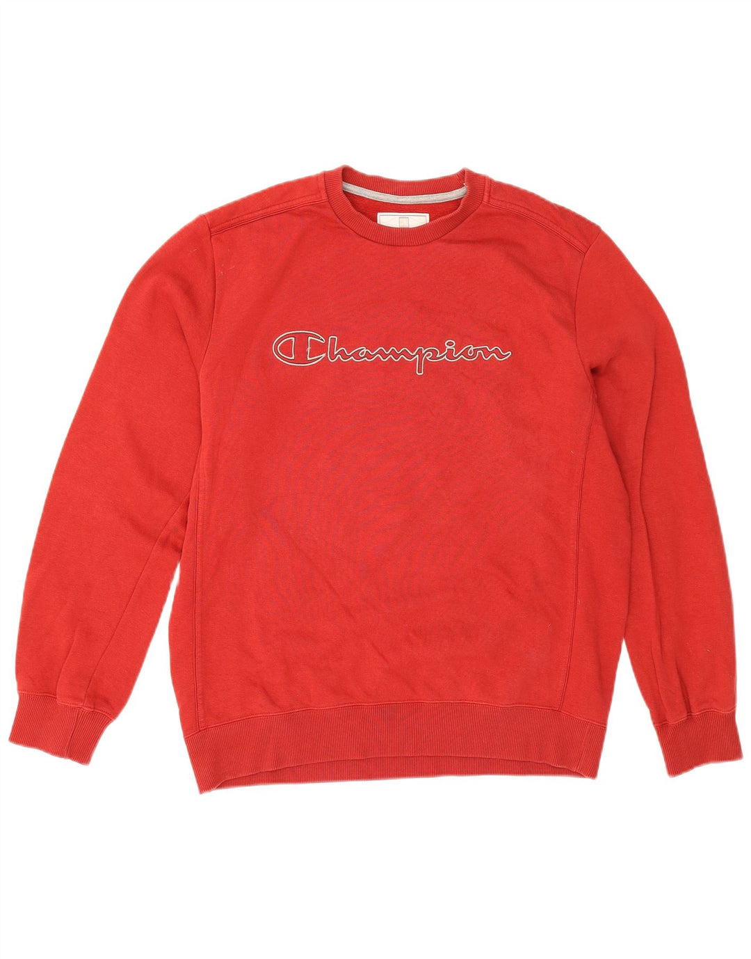 Champion moletom gráfico masculino jumper grande algodão vermelho
