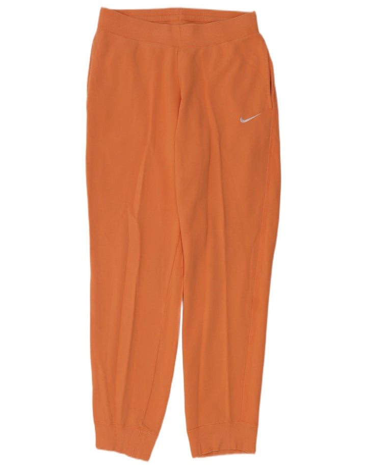 Calça de treino masculina Nike joggers médio laranja algodão
