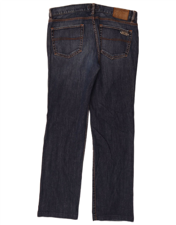 Calça jeans reta masculina Henry Cottons W36 L32 algodão azul