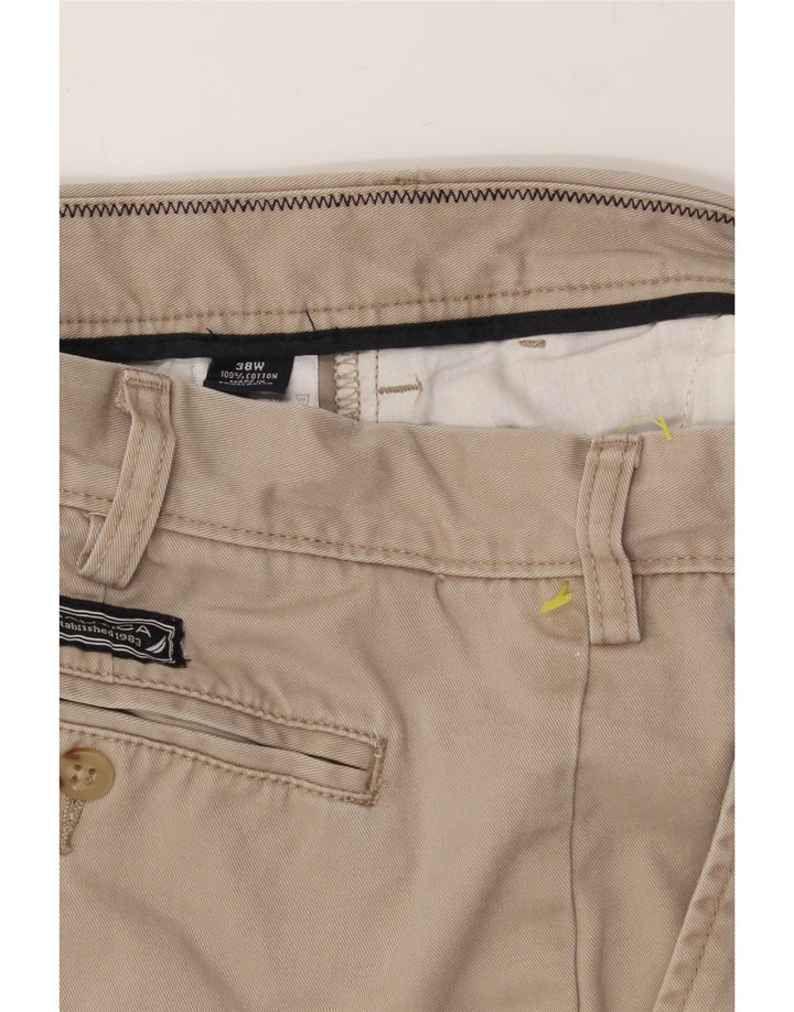 NAUTICA Mens Chino Shorts W38 XL Beige Cotton Vintage Nautica and Second-Hand Nautica from Messina Hembry 