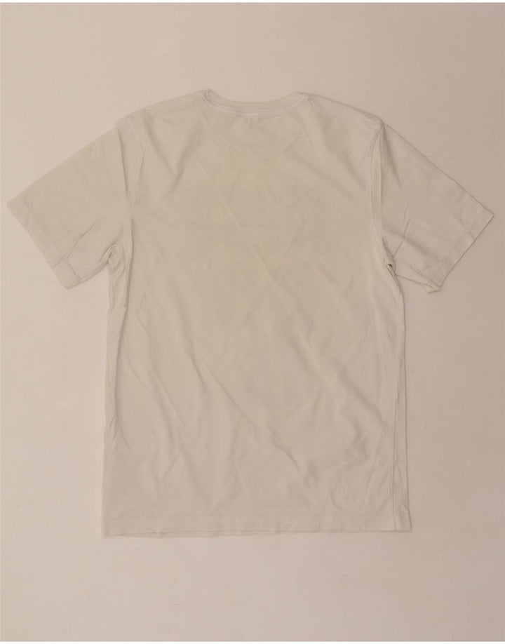 NIKE Mens Graphic T-Shirt Top Medium White Cotton Vintage Nike and Second-Hand Nike from Messina Hembry 