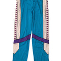 Calça de treino masculina Kappa com estampa gráfica grande azul triacetato