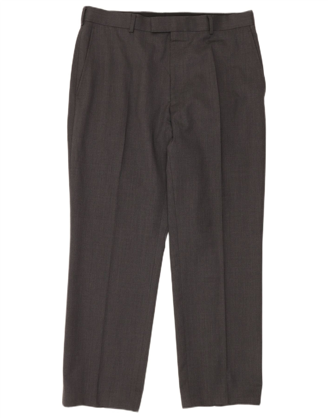 Terno masculino Ted Baker Stretch 2 botões 2 peças Reino Unido 42 XL W36 L30 lã cinza