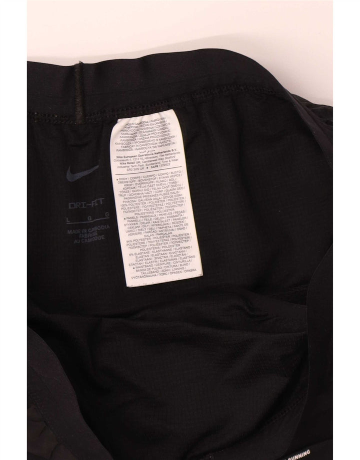 Nike Mens Dri Fit Sport Shorts Grande Poliéster Preto