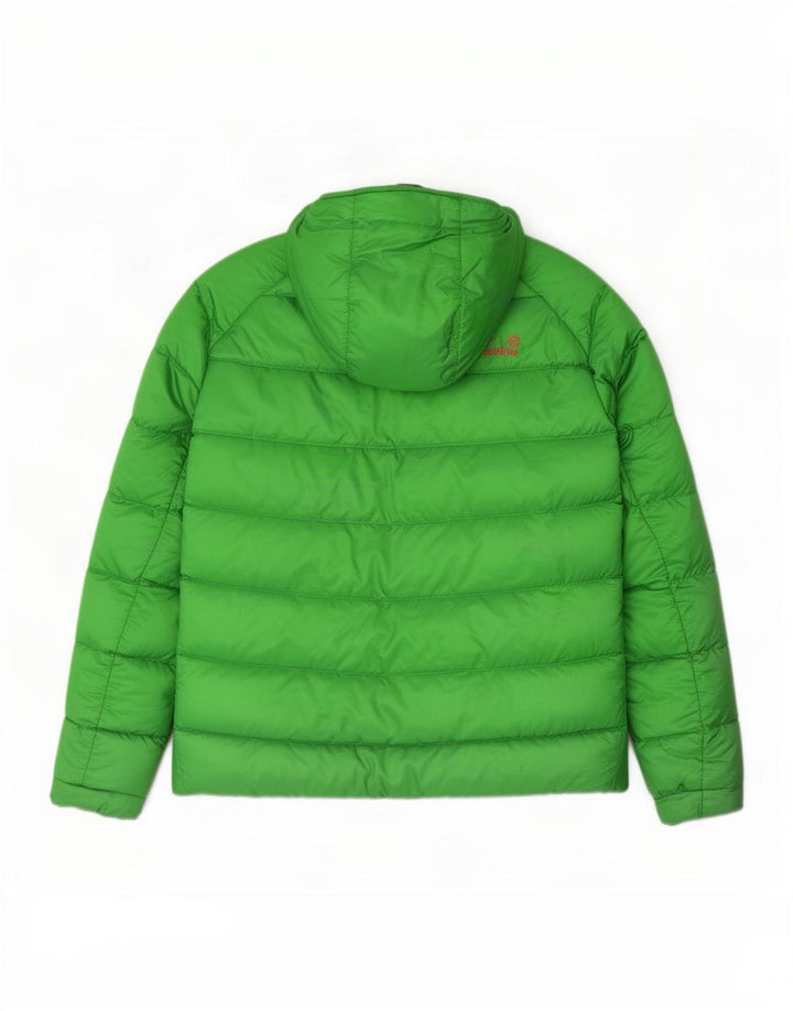 Jaqueta acolchoada feminina Jack Wolfskin Reino Unido 18/20 XL verde poliéster