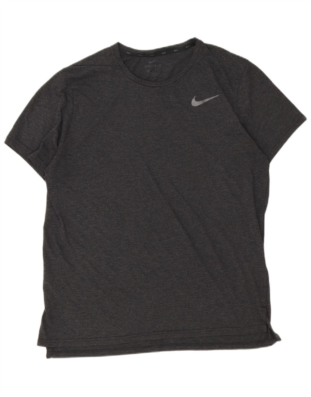 Camiseta Nike Masculina Dri Fit Top Cinza Médio Poliéster