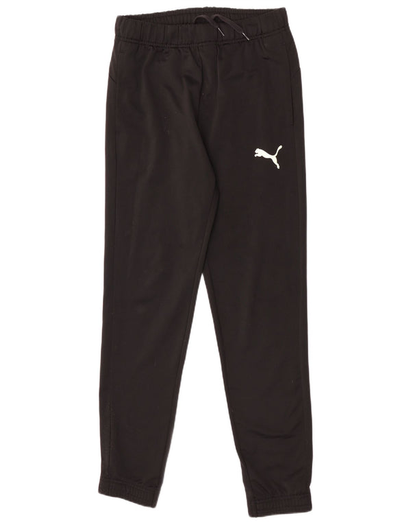 Calça de treino masculina Puma Joggers pequeno poliéster preto