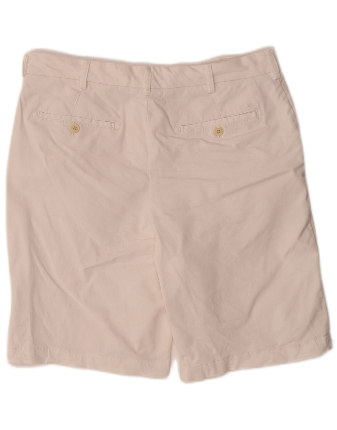 Shorts chino masculino IZOD água salgada W32 algodão branco médio