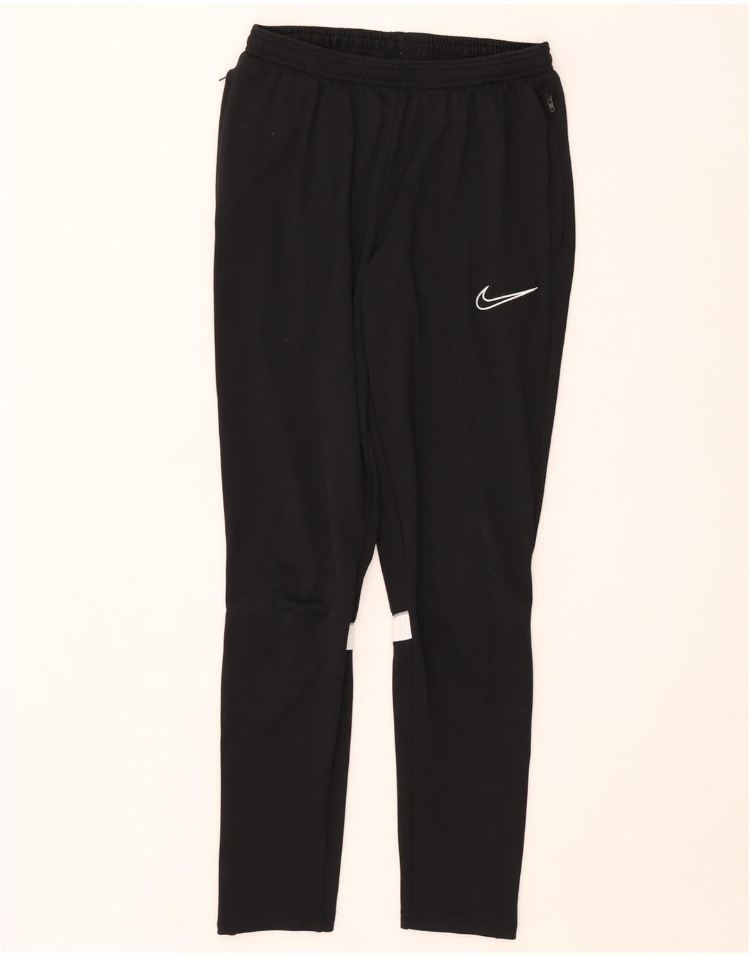 Calça de treino masculina Nike Dri Fit médio preto colorblock