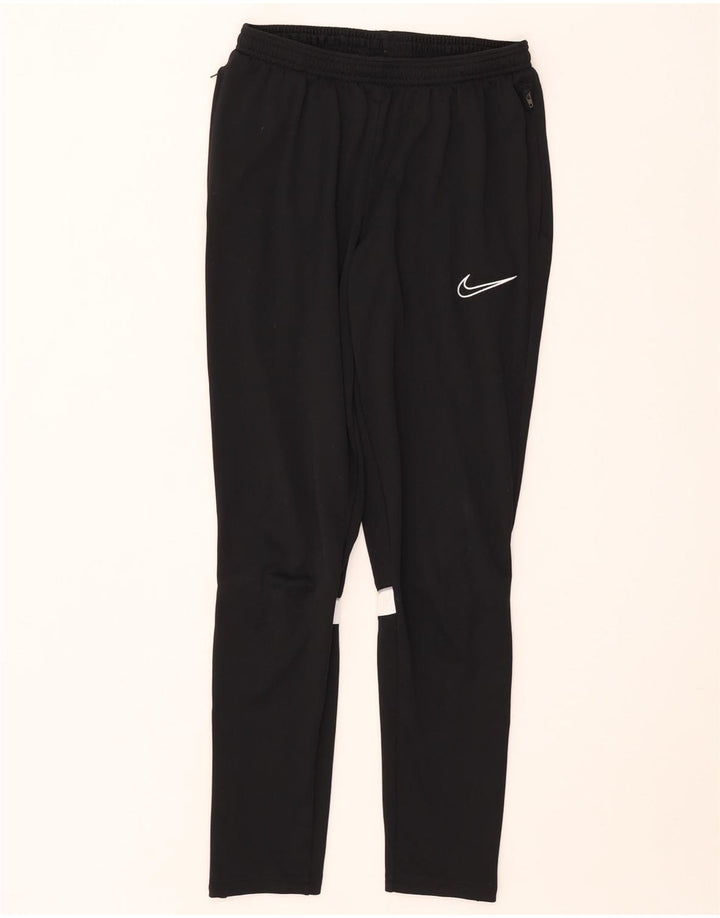 Calça de treino masculina Nike Dri Fit médio preto colorblock