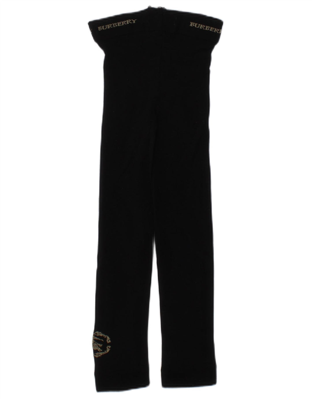 Leggings gráficas para meninas Burberry 7-8 anos pretas