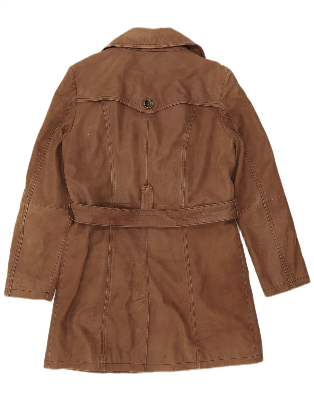 Casaco de couro feminino HEINE IT 38 XS couro marrom