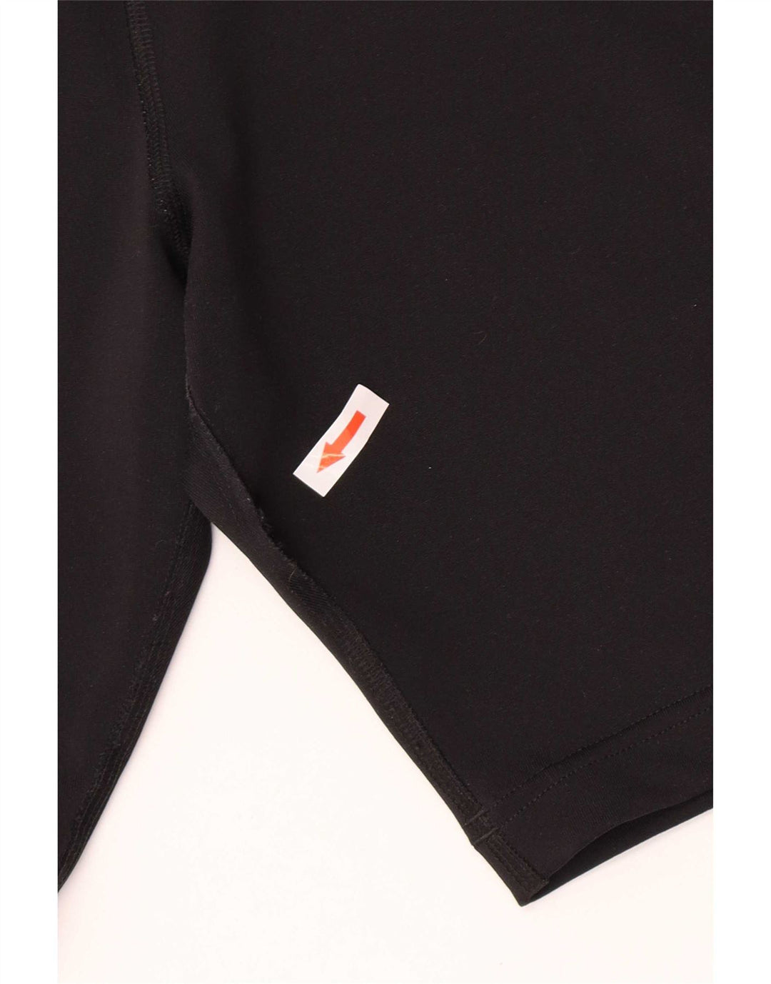 Shorts esportivos femininos Adidas UK 12 poliéster preto médio