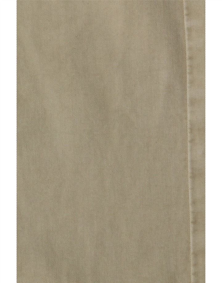 Calça casual masculina cônica REPLAY W31 L30 algodão cáqui