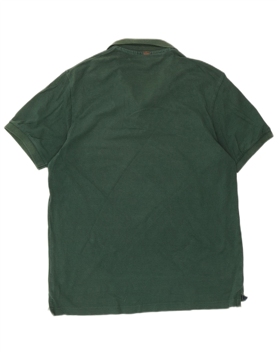Camisa polo masculina Sun68 grande algodão verde