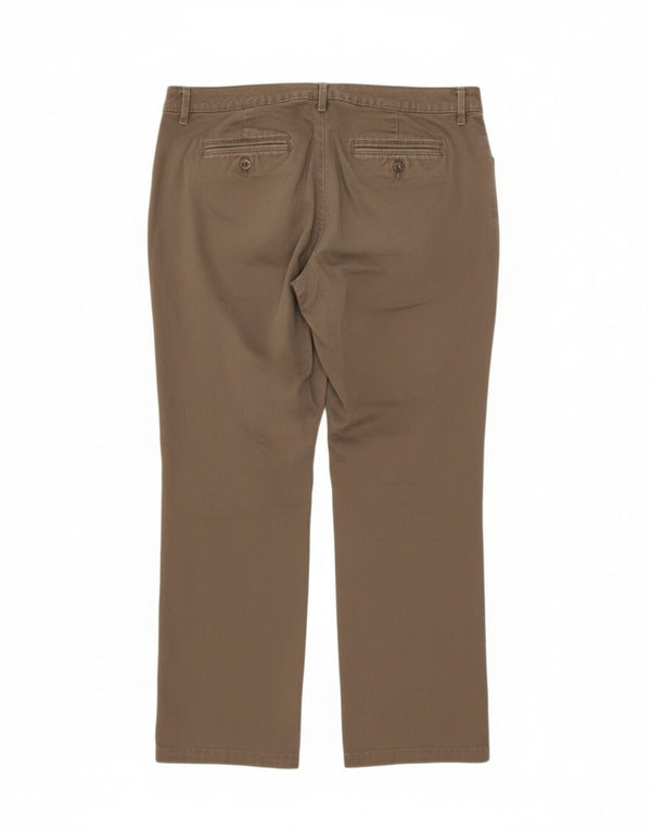 Lee Calça feminina casual reta de cintura média US 16 2XL W36 L27 cinza