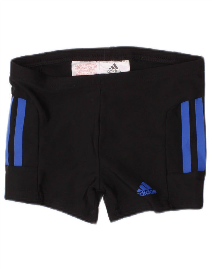 Shorts esportivos Adidas meninos 3-4 anos preto poliéster