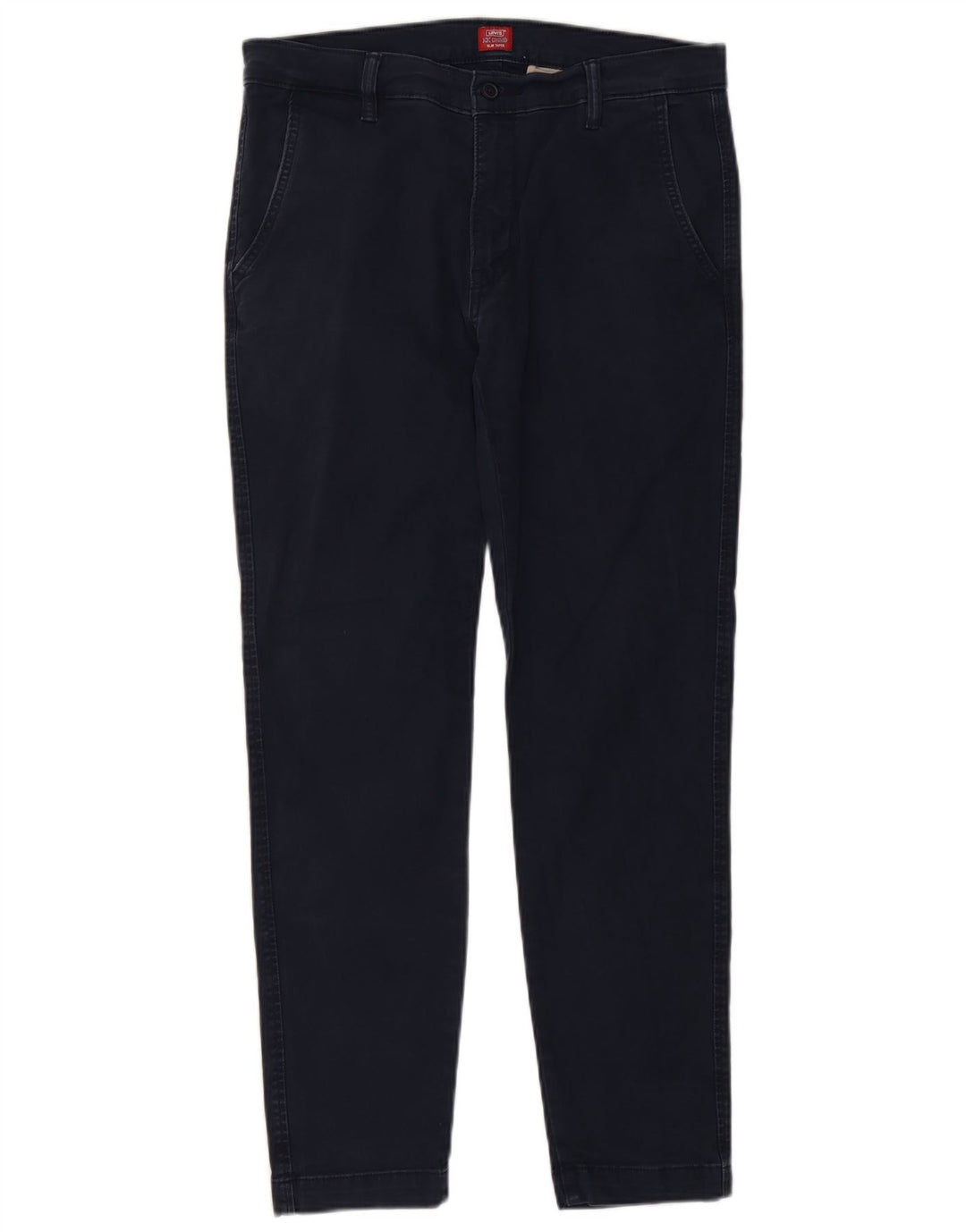 Calça jeans masculina slim Levi's W32 L29 algodão azul marinho