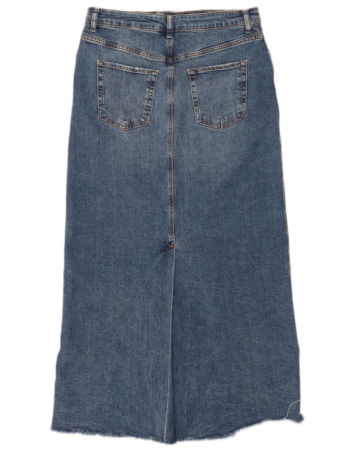 Saia jeans feminina Zara XL W32 azul