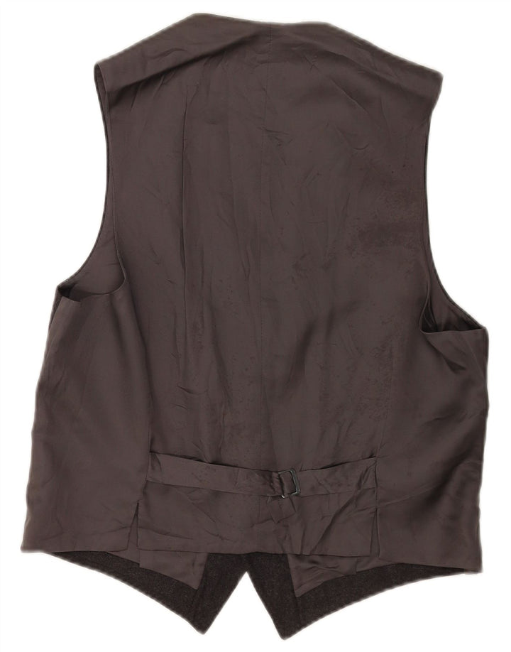 Colete Vintage Masculino Cinza Médio