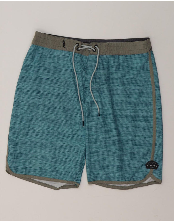 Rip Curl Mens Mirage Shorts De Natação Grande Poliéster Azul