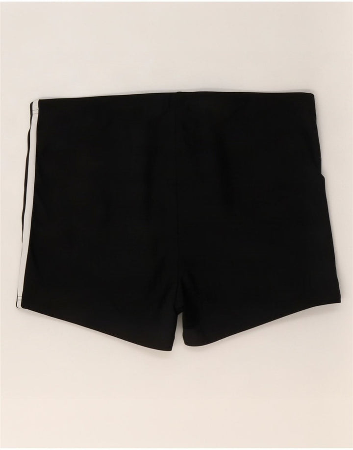 Shorts de natação masculino Adidas médio preto poliéster