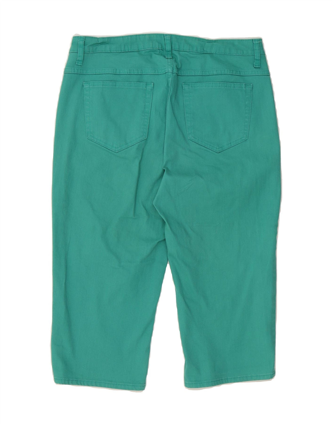 LEE Womens Riders Denim Bermuda Shorts US 14 XL W36  Green Cotton Vintage Lee and Second-Hand Lee from Messina Hembry 
