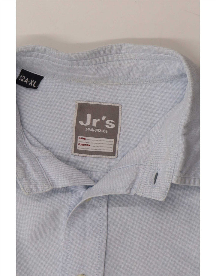 Camisa masculina Murphy & Nye 11-12 anos azul