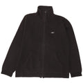 Reebok Mens Tracksuit Top Jacket Médio Algodão Preto