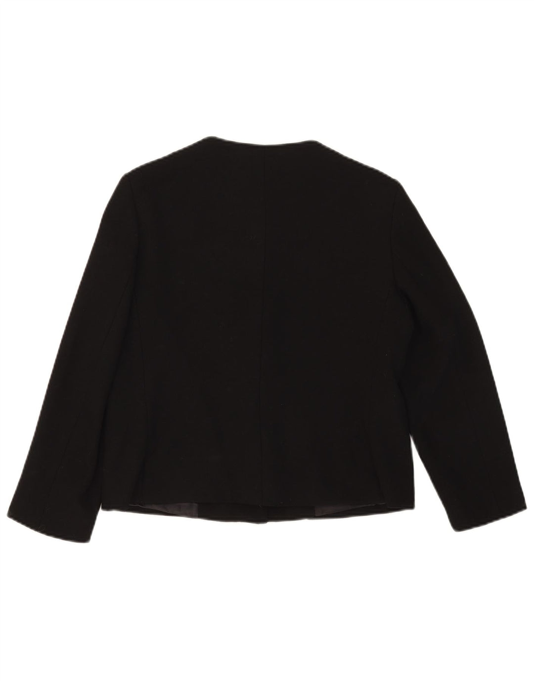 Jaqueta blazer feminina Zara com 1 botão Reino Unido 12 médio preto