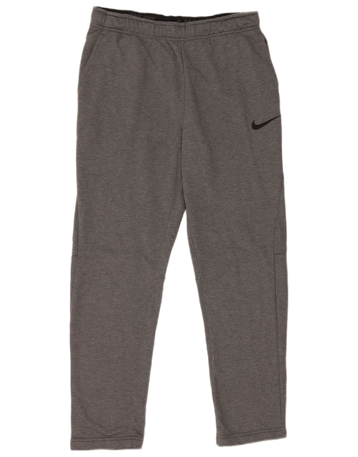 Calça Nike Dri Fit Feminina UK 14 Cinza Médio Poliéster