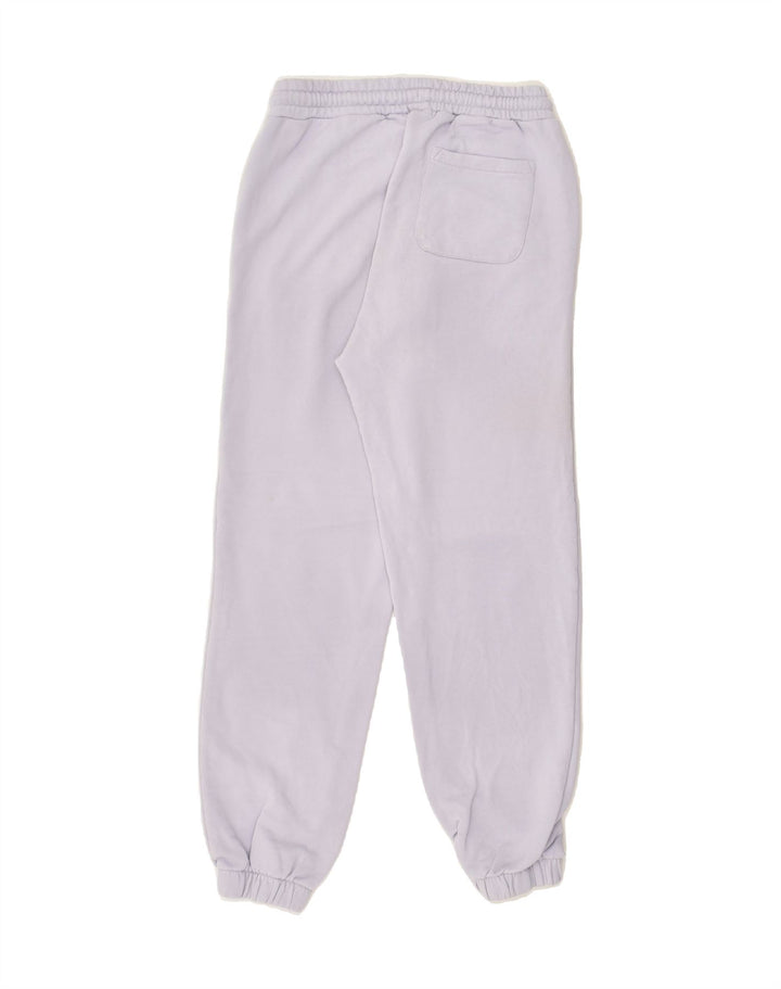 CALVIN KLEIN Girls Tracksuit Trousers Joggers 11-12 Years Purple Cotton | Vintage Calvin Klein | Thrift | Second-Hand Calvin Klein | Used Clothing | Messina Hembry 