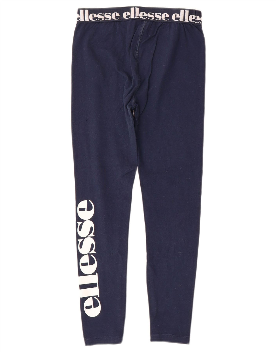 Leggings estampadas para meninas ELLESSE 8-9 anos algodão azul marinho