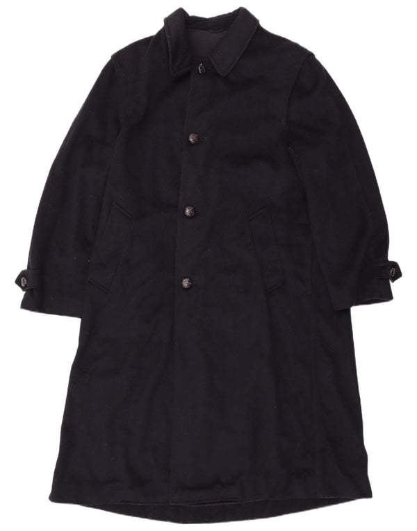 Sobretudo masculino Boggi UK 46 3XL lã azul marinho