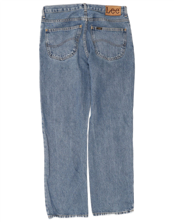 Calça jeans reta masculina LEE Brooklyn Comfort W32 L30 azul algodão