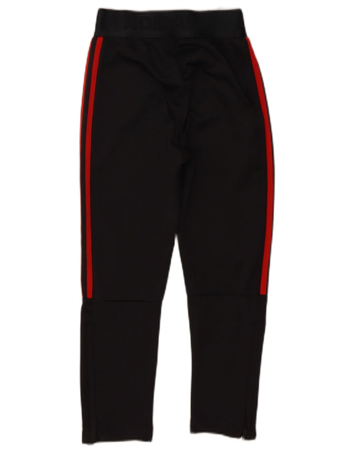 Calças de treino Adidas Boys Climalite 7-8 anos preto poliéster