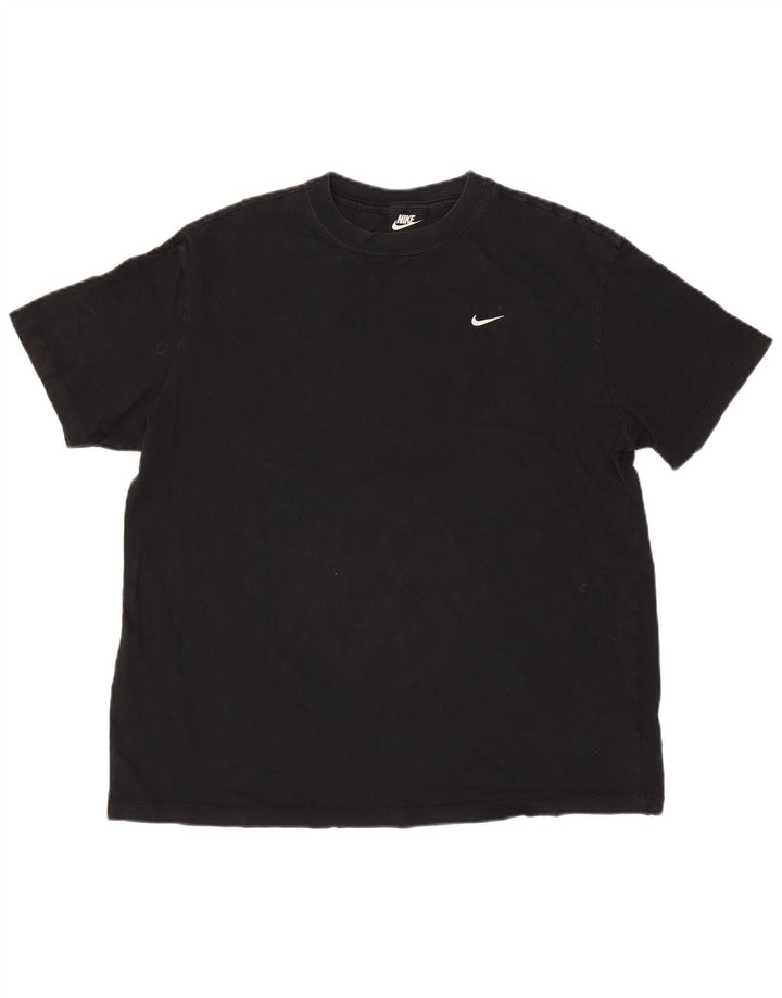 Camiseta masculina Nike grande algodão preto